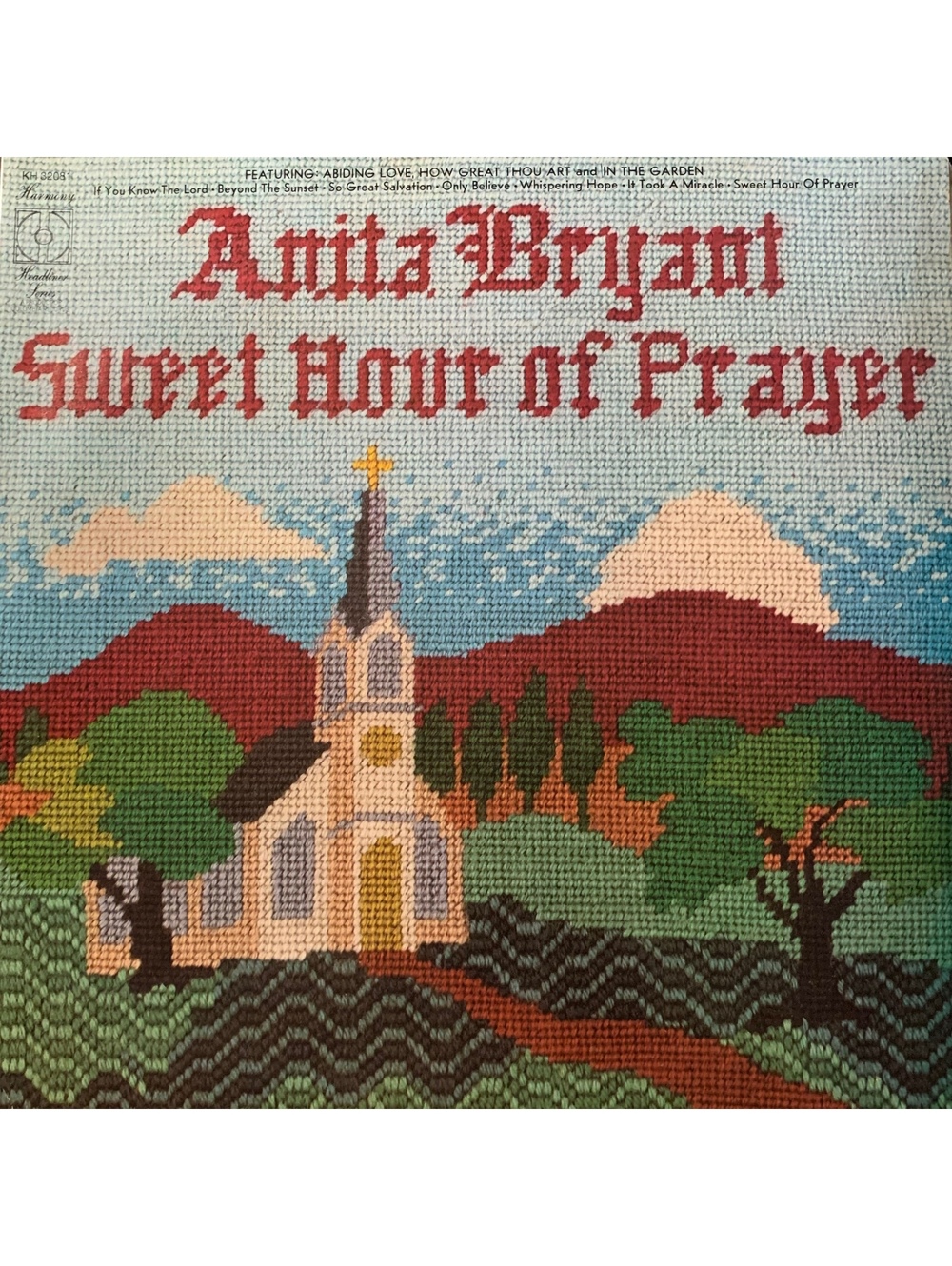 Anita Bryant Sweet Hour of Prayer Vinyl Record LP Religious Gospel Album
